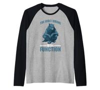 The Vibe I Bring To The Function Umore del Partito Sociale - Maglia con Maniche Raglan