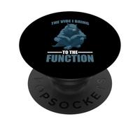 The Vibe I Bring To The Function Umore del partito sociale - PopSockets PopGrip Adesivo