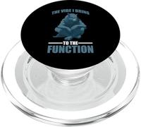 The Vibe I Bring To The Function Umore del partito sociale - PopSockets PopGrip per MagSafe