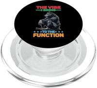 The Vibe I Bring To The Function Umore del partito sociale PopSockets PopGrip per MagSafe