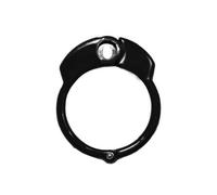 The Vice Chastity Ring XXL Black