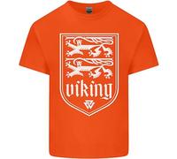 The Vikings Valknut Simbolo Valhalla Lions T-Shirt Ragazzi Ragazze
