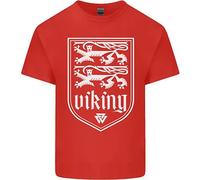The Vikings Valknut Simbolo Valhalla Lions T-Shirt Ragazzi Ragazze