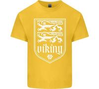 The Vikings Valknut Simbolo Valhalla Lions T-Shirt Ragazzi Ragazze