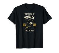 The Village of Bonita - Pickleball effetto invecchiato Maglietta