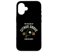 The Village of Citrus Grove Pickleball - Palla da pickleball, design invecchiato Custodia per iPhone 16