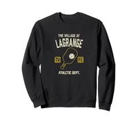 The Village of LaGrange - Pickleball, Design Invecchiato Felpa