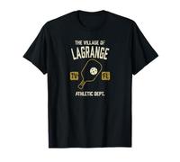 The Village of LaGrange - Pickleball, Design Invecchiato Maglietta