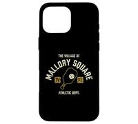 The Village of Mallory - Palla da pickleball quadrata, design invecchiato Custodia per iPhone 16 Pro Max