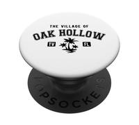 The Village of Oak Hollow Design classico stile palme PopSockets PopGrip Adesivo
