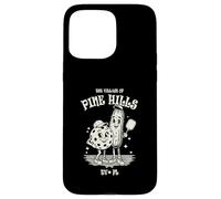 The Village of Pine Hills TV FL Pickleball - Pallone da pickleball, motivo cartone anim Custodia per iPhone 15 Pro Max