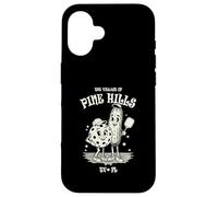The Village of Pine Hills TV FL Pickleball - Pallone da pickleball, motivo cartone anim Custodia per iPhone 16