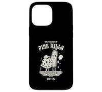 The Village of Pine Hills TV FL Pickleball - Pallone da pickleball, motivo cartone anim Custodia per iPhone 13 Pro Max