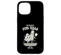 The Village of Pine Hills TV FL Pickleball - Pallone da pickleball, motivo cartone anim Custodia per iPhone 15