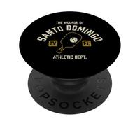 The Village of Santo Domingo - Pickleball effetto invecchiato PopSockets PopGrip Adesivo