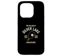 The Village of Silver Lake Pickleball - Pallina da pickleball, design invecchiato Custodia per iPhone 15 Pro