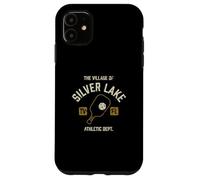 The Village of Silver Lake Pickleball - Pallina da pickleball, design invecchiato Custodia per iPhone 11