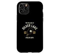 The Village of Silver Lake Pickleball - Pallina da pickleball, design invecchiato Custodia per iPhone 11 Pro