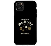 The Village of Silver Lake Pickleball - Pallina da pickleball, design invecchiato Custodia per iPhone 11 Pro Max