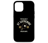 The Village of St Catherine Pickleball - Pallina da pickleball, effetto invecchi Custodia per iPhone 12/12 Pro