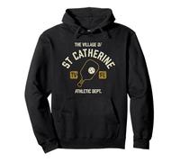 The Village of St Catherine Pickleball - Pallina da pickleball, effetto invecchi Felpa con Cappuccio