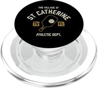 The Village of St Catherine Pickleball - Pallina da pickleball, effetto invecchi PopSockets PopGrip per MagSafe