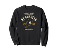 The Village of St Charles - Pickleball effetto invecchiato Felpa