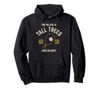 The Village of Tall Trees - Pickleball effetto invecchiato Felpa con Cappuccio