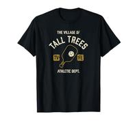 The Village of Tall Trees - Pickleball effetto invecchiato Maglietta