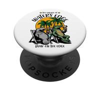 The Village of Waters Edge TV lamantino Alligator Design PopSockets PopGrip Adesivo