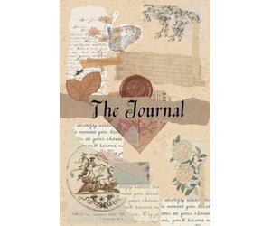 The Vintage Archive: Vintage Style Junk Journal for Writing, Scrapbooking & Memory Keeping: Antique Cream Hardcover Notebook with 120 Lined Pages for ... Memory Keeping & Creative Journaling