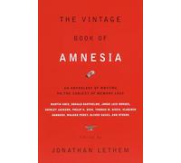 Jonathan Lethem The Vintage Book of Amnesia (Tascabile)