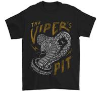 The Vipers Fossa Moto Motociclista Uomo T-Shirt 100% Cotone