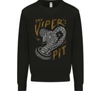 The Vipers Pit Moto Ciclista Uomo Felpa Maglione