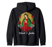 The Virgin of Guadalupe Mexican Pride La Virgen de Guadalupe Felpa con Cappuccio