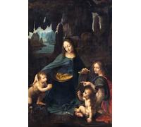 The Virgin of the Rocks (ca. 1601-1700) Leonardo da Vinci Notebook Journal: Famous Paintings Notebooks