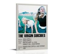 The VirginSuicidesArt - Quadro decorativo impermeabile e antimacchia, per soggiorno, studio, caffetteria, installazione gratuita, facile da pulire, idea regalo preferita, stile cornice, 30,5 x 45,7 cm