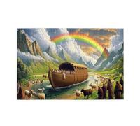 The Vivid Noè Arca 1000 Pezzi Puzzle Per Adulti Puzzle In Legno Per Adulti Regali Decorazione Casa