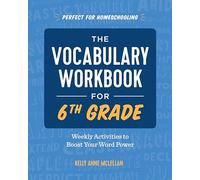 Kelly Anne McLellan The Vocabulary Workbook for 6th Grade (Tascabile)