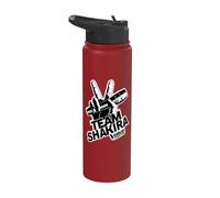 The Voice Shakira Logo Stainless Steel Insulated Water Bottle