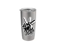 The Voice Usher Logo Bicchiere termico in acciaio inox doppia parete