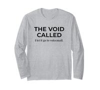 The Void Chiamato Lasciarlo Andare alla segreteria Umoristica Maglia a Manica