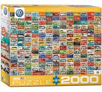 The VW Groovy Bus 2000 Pezzi Puzzle 965mm x 685mm (Panzer)