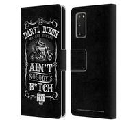 THE WALKING DEAD DARYL DIXON BIKER ART CUSTODIA COVER A PORTAFOGLIO SAMSUNG 1