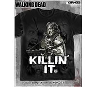 THE WALKING DEAD Daryl Dixon Killin It Balestra Twd AMC Walkers T Shirt S-3XL