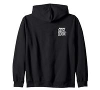 The Walking Dead - Daryl Dixon Stacked Logo-Front Left Chest Felpa con Cappuccio