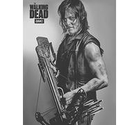 The Walking Dead Daryl Stampa su Tela, Multicolore, 60 x 80 cm