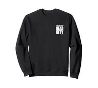 The Walking Dead - Dead City Stacked Logo - Front Left Chest Felpa