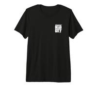 The Walking Dead - Dead City Stacked Logo - Front Left Chest Maglietta Premium