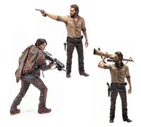 The Walking Dead Deluxe Set Di Figure Da 10 Pollici - Daryl Dixon E Rick Grimes
